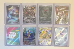 Lot of 8 - Pokemon card Near Mint SIR Multiple Sets - Image 1