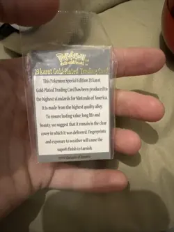 Togepi 1999 Burger King 23k Gold Pokemon Trading Card with PokeBall & COA - Image 5