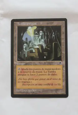 ✨ ANCIENT TOMB (TUMBA ANTIGUA) • TEMPEST TMP • NM • UV TESTED • MTG ✨ - Image 1