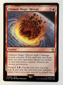 Ultimate Magic Meteor Commander Final Fantasy Non-Foil Regular MTG - Image 1