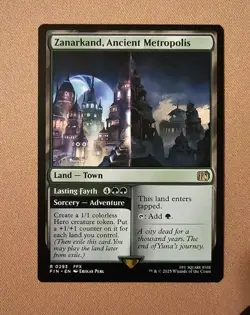 MTG Zanarkand, Ancient Metropolis x1 NM from Final Fantasy - Image 1