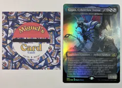MTG Gigan, Cyberclaw Terror *FOIL* Ikoria: Lair of Behemoths 384 NM - Image 2
