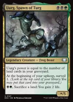 MTG Commander EOE U Uurg, Spawn of Turg #0127 PLAYSET 4X X4 - Image 1