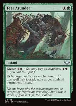 MTG Commander EOE U Tear Asunder #0109 - Image 1