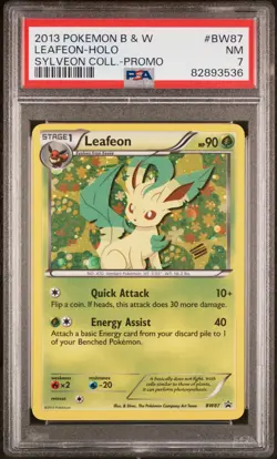 2013 POKEMON UMBREON BW93 BLACK STAR PROMO PSA 9 FULL SYLVEON COLLECTION SET - Image 4