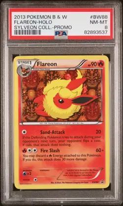2013 POKEMON UMBREON BW93 BLACK STAR PROMO PSA 9 FULL SYLVEON COLLECTION SET - Image 5