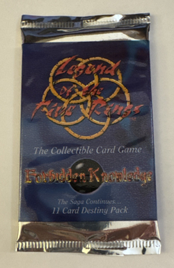 Legends Of The Five Rings Forbidden Knowledge 11-Card Destiny Pack New CCG L5R - Image 1