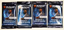 4 Packs - MTG Murders At Karlov Manor Play Booster Packs - Image 1