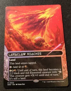 Lavaclaw Reaches - Borderless - Stellar Sights - EOS - MTG - EN - NM - 0022 - Image 1