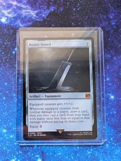 MTG Buster Sword 0255 Regular Mythic Magic The Gathering FIN Final Fantasy NM - Image 3