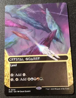 Crystal Quarry - Borderless - Stellar Sights - EOS - MTG - EN - NM - 0010 - Image 1