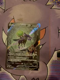 Pokemon TCG Chilling Reign #172/198 Shadow Rider Calyrex V (Alternate Art) NM - Image 1