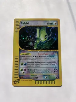 Pokemon Celebi Skyridge Crystal Holo Rare #145 (See Description) - Image 1