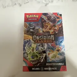 Pokemon TCG Obsidian Flames Booster Bundle SEALED 6 Packs - Image 1