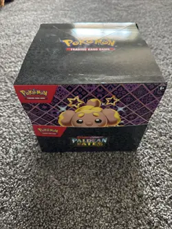 💥 Pokemon Paldean Fates Tech Sticker Collection Display 12 Blister (36 Packs) - Image 1