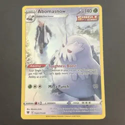 Abomasnow TG01/TG30 Swsh10: Astral Radiance Trainer Gallery Pokemon TCG 2022 - Image 1