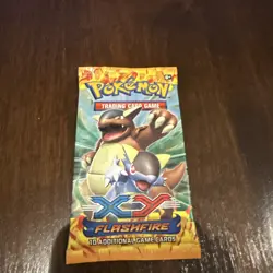 Pokemon XY Flashfire Booster Pack Factory Sealed NEW - Image 1