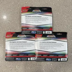 Pokemon TCG: Pristmatic Evolutions Tech Sticker Collection (Full Set of 3) - Image 2