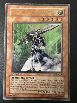 Yugioh Silent Swordsman LV5 FET-EN008 1ST ULTIMATE Lp - Image 1