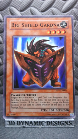 | Yugioh Big Shield Gardna TP5-EN002 - Super Rare Tournament Pack 5 HP 🔥 | - Image 1