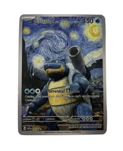 Pokemon Van Gogh CUSTOM Eighteen 18 Trading Card Bundle - Fan art - Full Set - Image 2