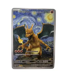 Pokemon Van Gogh CUSTOM Eighteen 18 Trading Card Bundle - Fan art - Full Set - Image 3