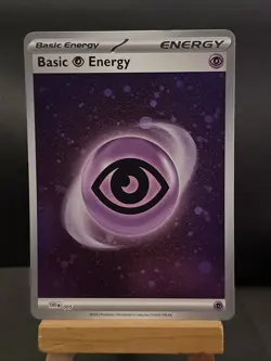 Pokemon Card Basic Psychic Energy SVEen 005 Cosmos Holo Scarlet & Violet 151 NM - Image 1