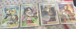 Pokemon Card LOT - (4) Full Art Trainers NM/M - Image 1
