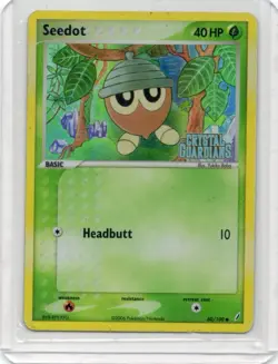 Pokemon Card - Seedot Reverse - 60/100 - EX Crystal Guardians - 2006 - Image 1