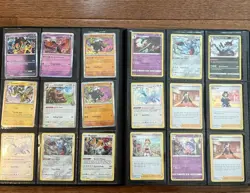 Mewtwo Ultra Pro Used Binder-Includes 200+ POKEMON Card Collection- 9 Pocket - Image 5