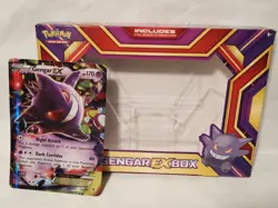 Pokemon TCG 2016 Gengar EX Box Empty Box - With Oversized Gengar EX 34/119 Card - Image 1