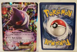Pokemon TCG 2016 Gengar EX Box Empty Box - With Oversized Gengar EX 34/119 Card - Image 2