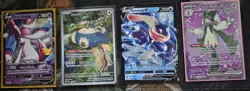 Lot Of Pokemon Cards Dark Sylveon Snorlax Greninja Meowscarada - Image 1