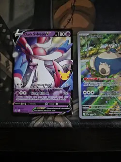 Lot Of Pokemon Cards Dark Sylveon Snorlax Greninja Meowscarada - Image 2