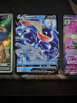 Lot Of Pokemon Cards Dark Sylveon Snorlax Greninja Meowscarada - Image 5