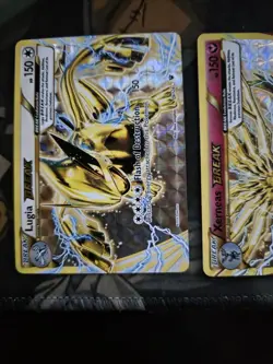 Lot Of Pokemon Cards Lugia Break Xerneas Break Rayquaza And Greninja - Image 2