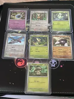 Pokemon Black Bolt White Flare Mixed Master Ball Lot 7x Cards Near Mint - Image 1