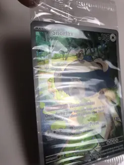 SEALED - 051 Snorlax Pokemon TCG Black Star Scarlet & Violet 151 ETB Promo Card - Image 3