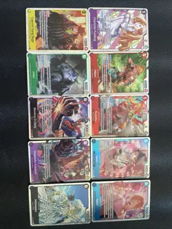 One Piece OP11 SR Lot All 10 Super Rare Cards - Fresh Case Pull Katakuri, Nami.. - Image 1