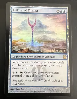 Bident of Thassa -Foil NM English MTG - PROMO - Image 1