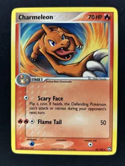Charmeleon 28/108 - EX Power Keepers Uncommon Non-Holo Pokemon Card - LP - Image 1