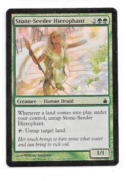 Foil Stone-Seeder Hierophant Ravnica City of Magic the Gathering Card MTG NM - Image 1
