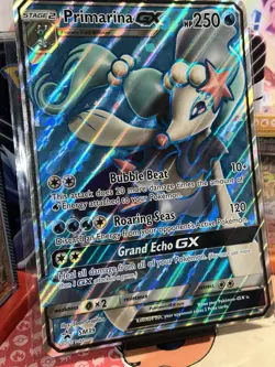 Primarina GX SM39 - Jumbo Card - NM - Image 2