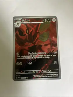 Pokemon Card TCG - Scizor 205/197 Illustration Rare Obsidian Flames Near Mint - Image 1