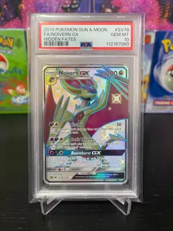 PSA 10 NOIVERN GX SV78/SV94 HIDDEN FATES HOLO POKEMON CARD - Image 1