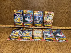 9 Pokemon TCG: Surging Sparks Booster Packs (Random Artwork, Lot of 9) - Image 2