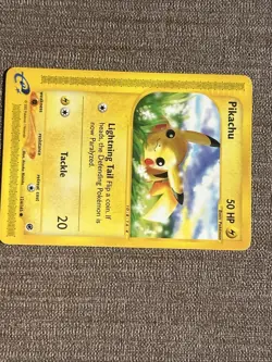 Pikachu 124/165 Common Expedition Pokemon Card Near Mint NM - Image 5