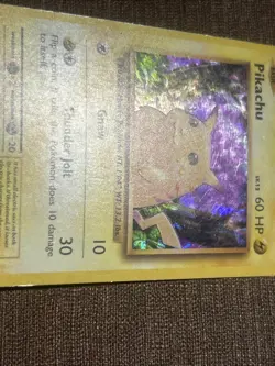 Pikachu 35/108 Pokemon Card Shattered Holo Rare 2016 Lightly Played LP - Image 5