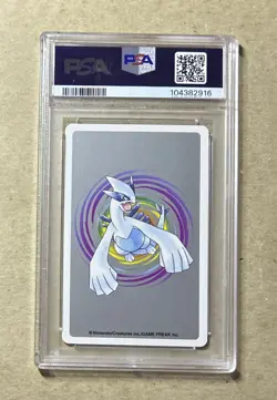 2000 Pokemon Silver Playing Card Japanese Farfetch’d 9 Of Clubs #083 PSA 10 - Image 2