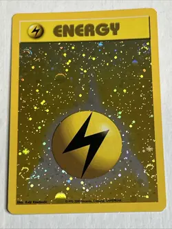 Pokemon Electric Energy (WotC 2000 League Promo) Reverse Holo 4 Corner Swirls - Image 2